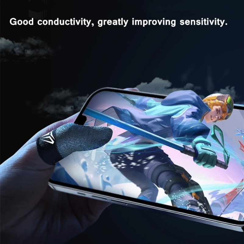 2 Pcs Mobile Game Fingertip Gl - Gaming Accessories For Your Phone ulasan dan harga