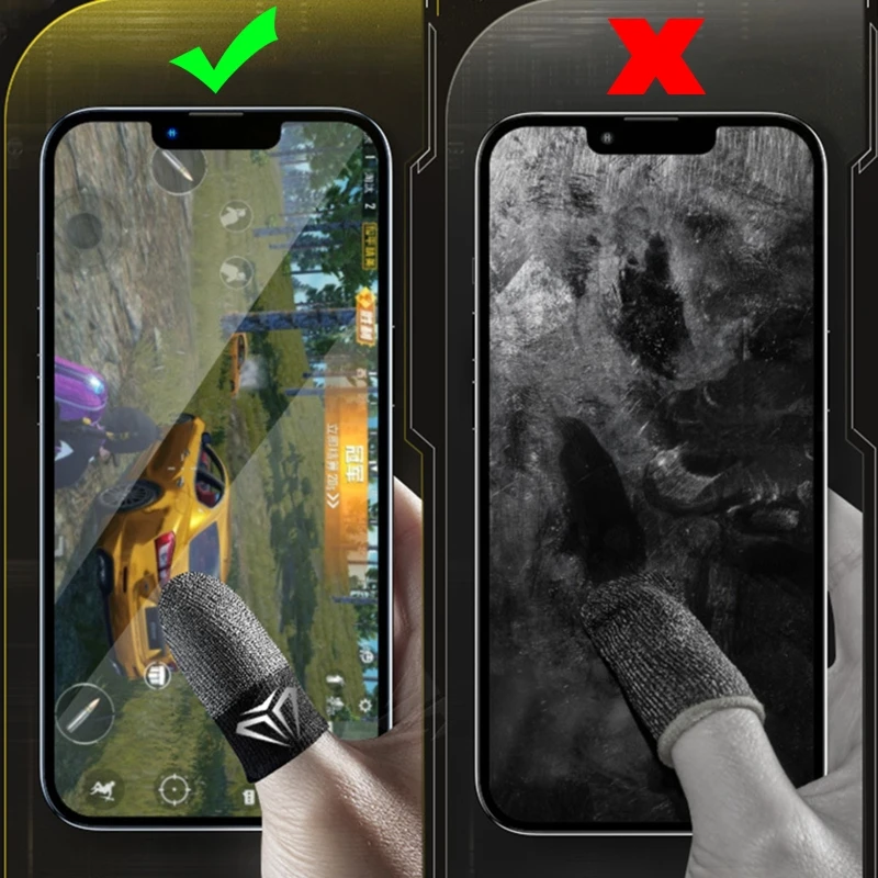 2 Pcs Mobile Game Fingertip Gl - Gaming Accessories For Your Phone ulasan dan harga