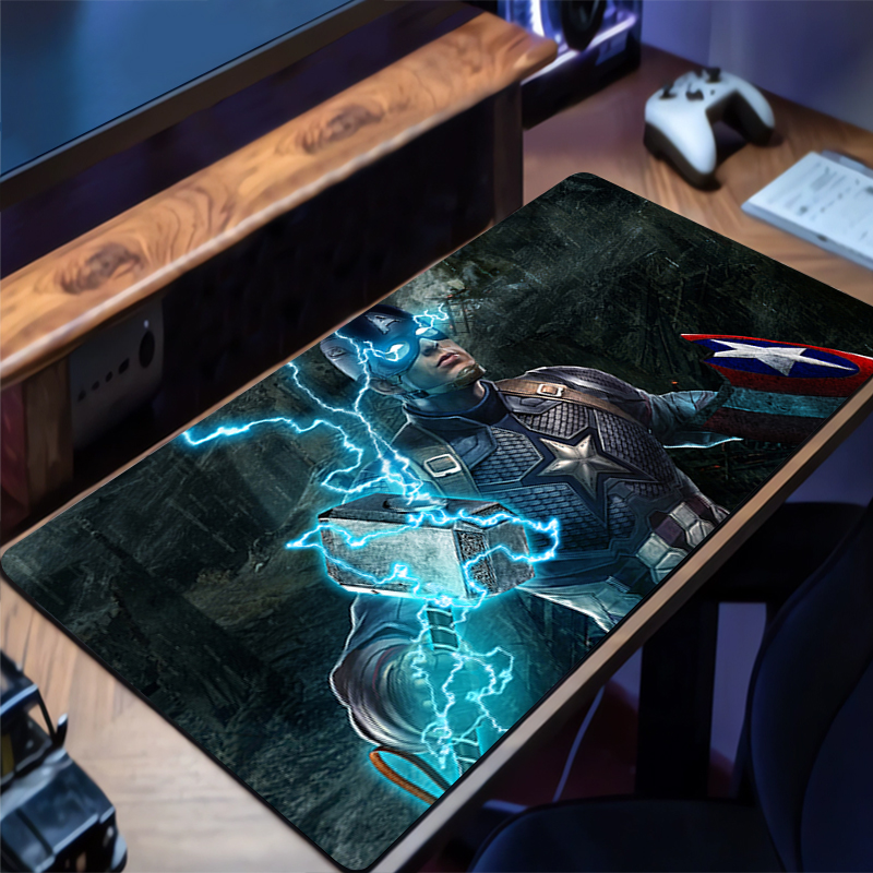 Mouse Pad C-captain A-america  - Gaming Accessories Table ulasan dan harga