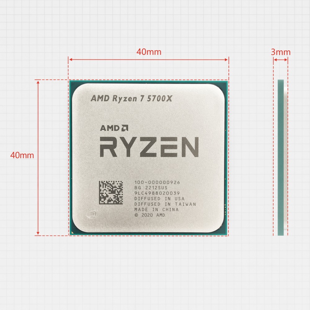 7NM AMD Ryzen 7 5700X AM4 CPU  - Amd Cpu Ryzen 7 ulasan dan harga