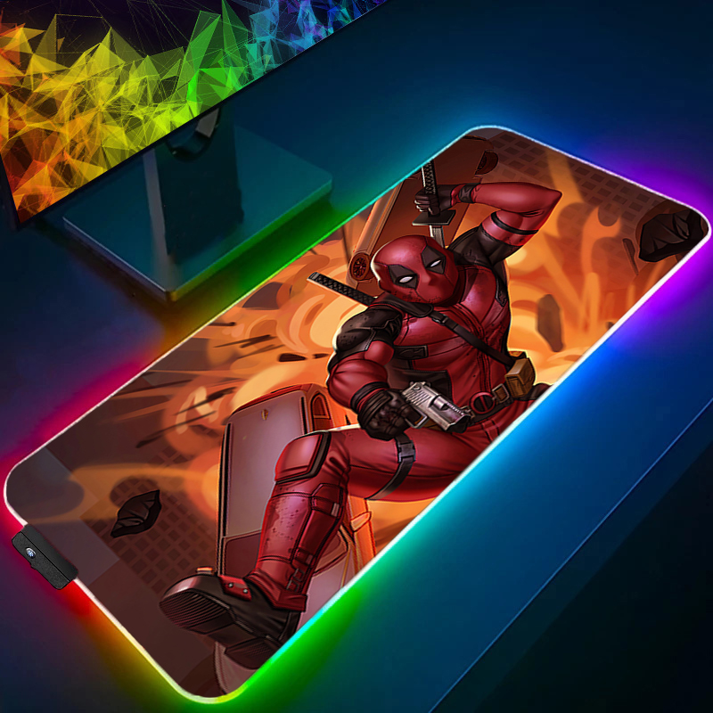 LED Mouse Pad Gaming Backlight - Gaming Accessories For Gaming Setup ulasan dan harga