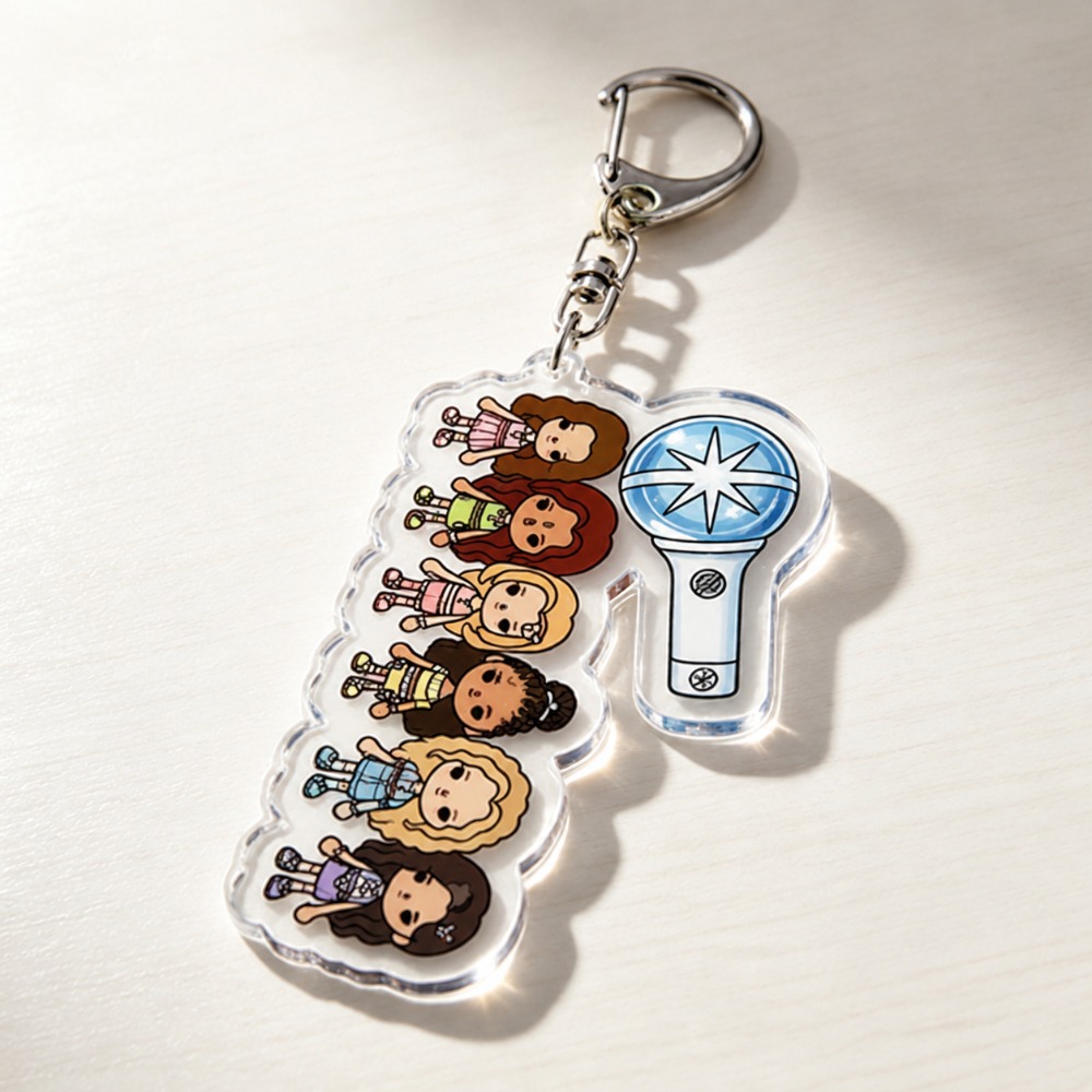 K-pop Katseye Keychain Accesso - Gaming Accessories Bag ulasan dan harga