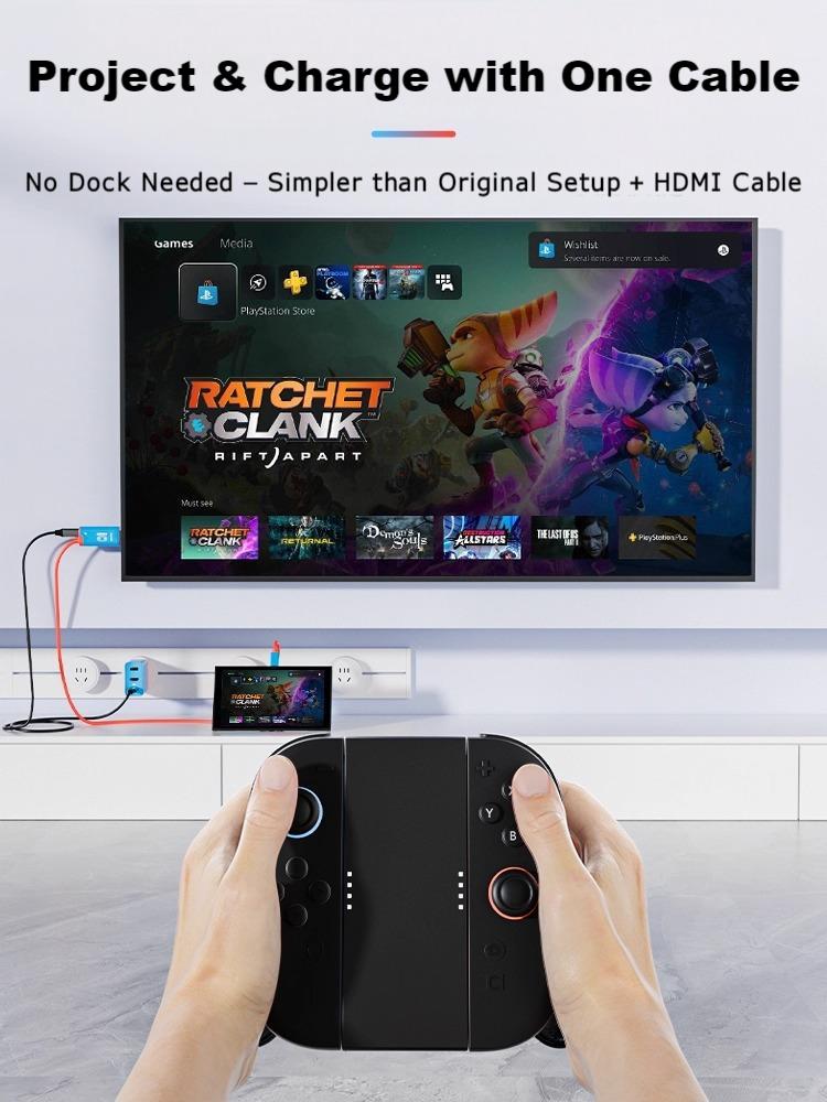 AOLION HD HDM-I Projection Cab - Gaming Accessories Nintendo Switch ulasan dan harga