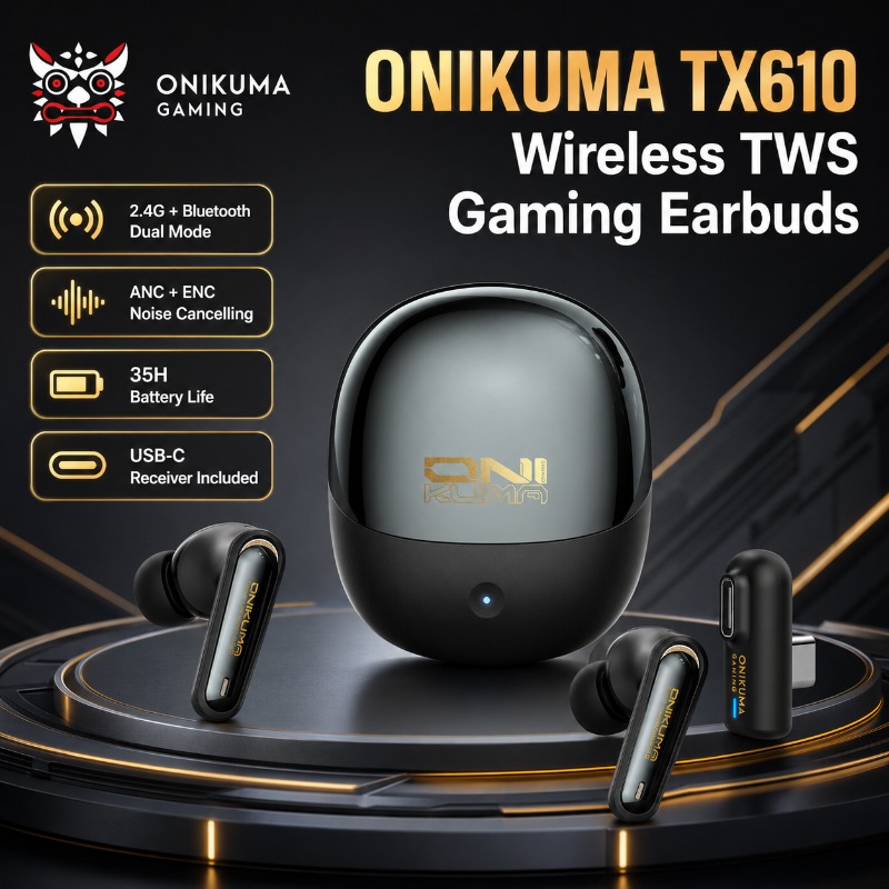 ONIKUMA TX610 Wireless Gaming  - Gaming Accessories For Your Phone ulasan dan harga