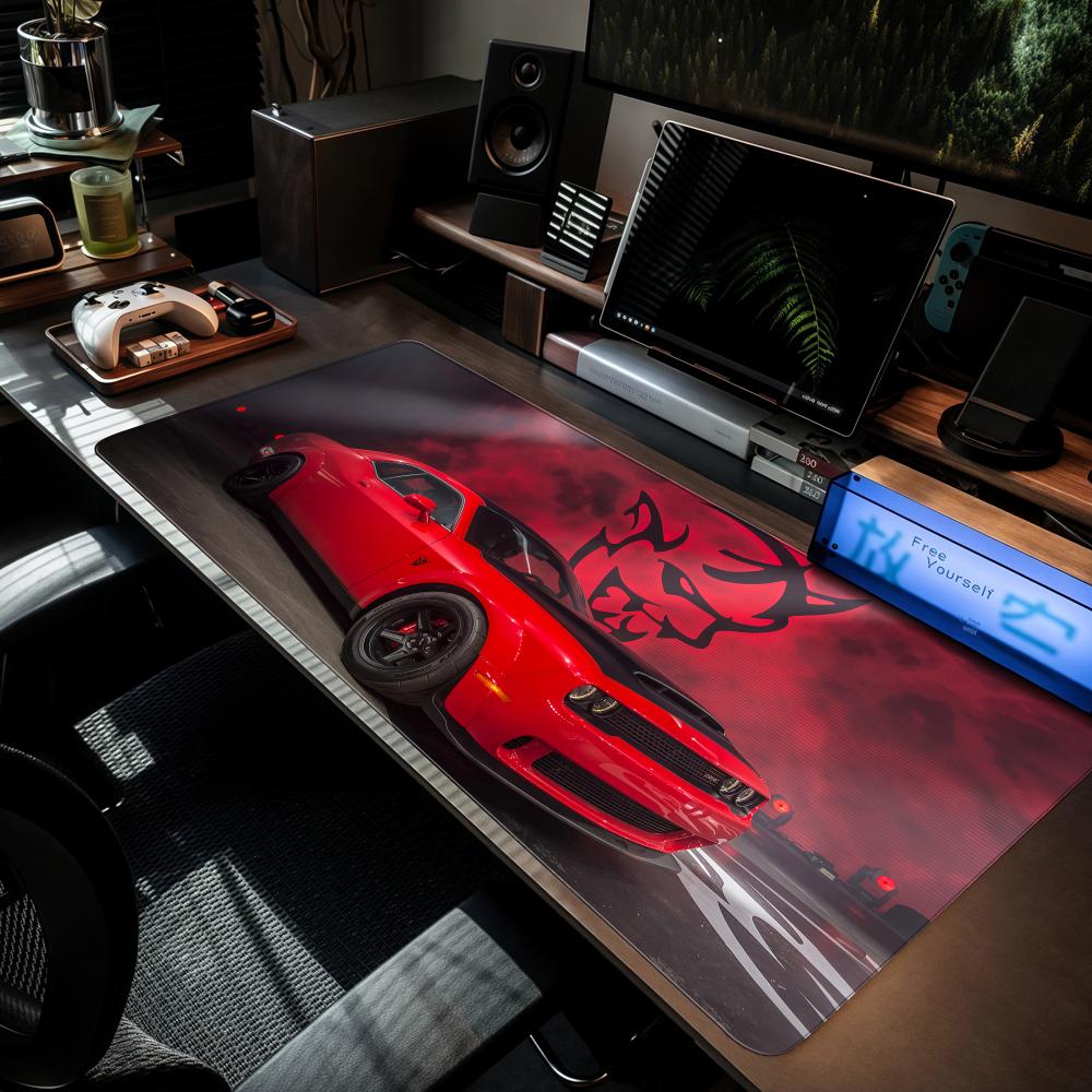 D-DodgeS Car Cool Mouse Pad XX - Gaming Accessories Table ulasan dan harga