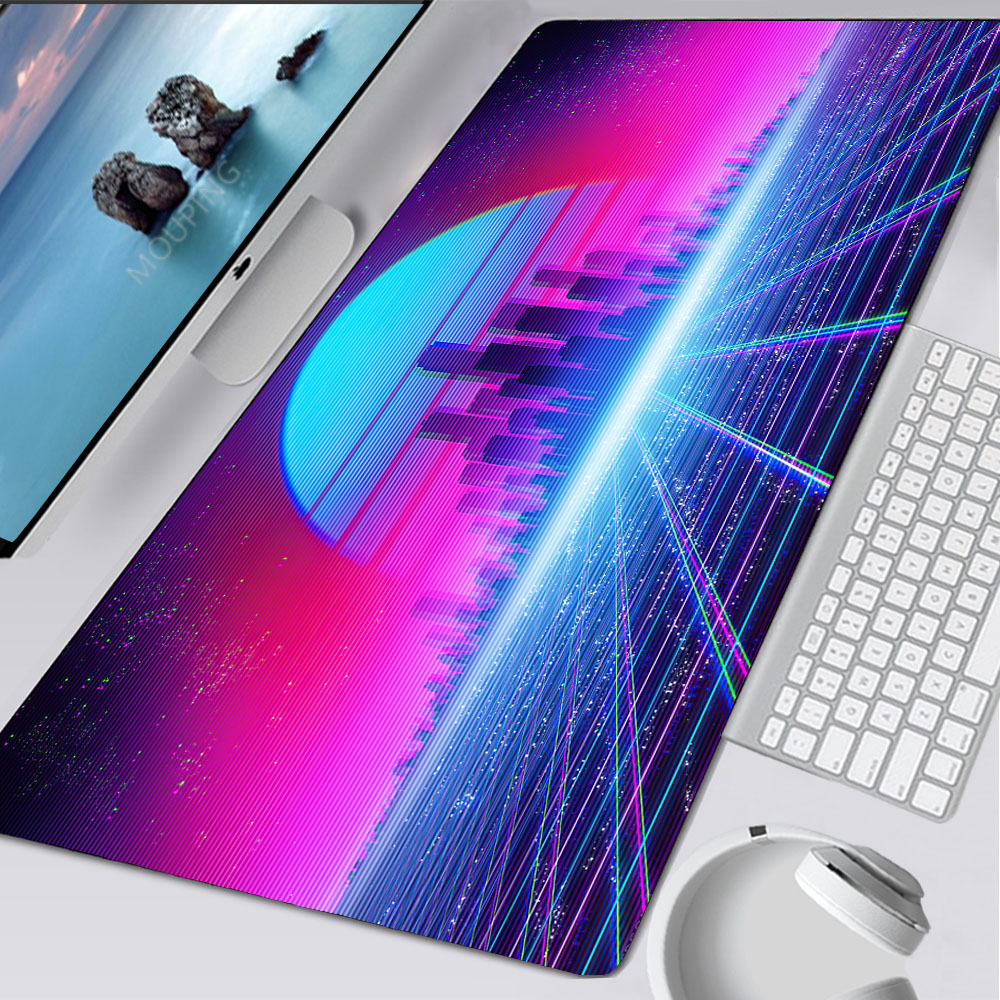 Vaporwave Mousepad Retrowave/s - Gaming Accessories Table ulasan dan harga